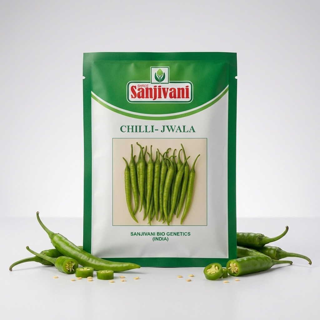 Chilli-Jwala Kitchen Garden Seed Packet