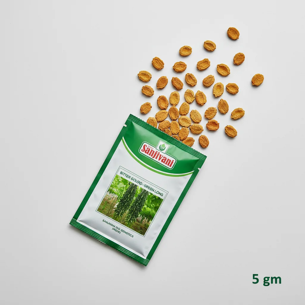 Bitter Gourd Long (Karela) Seeds KGP product view