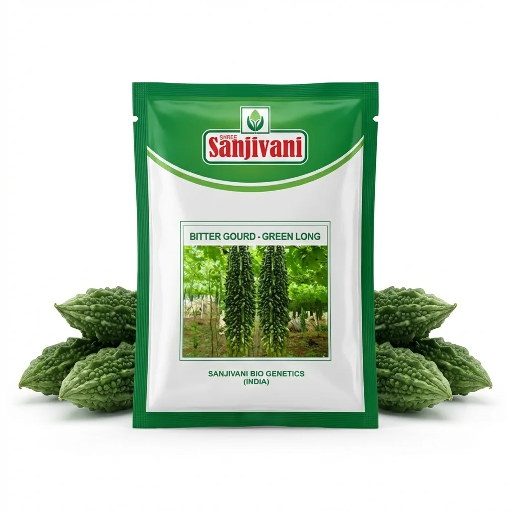 Bitter Gourd Long (Karela) Seeds KGP product view