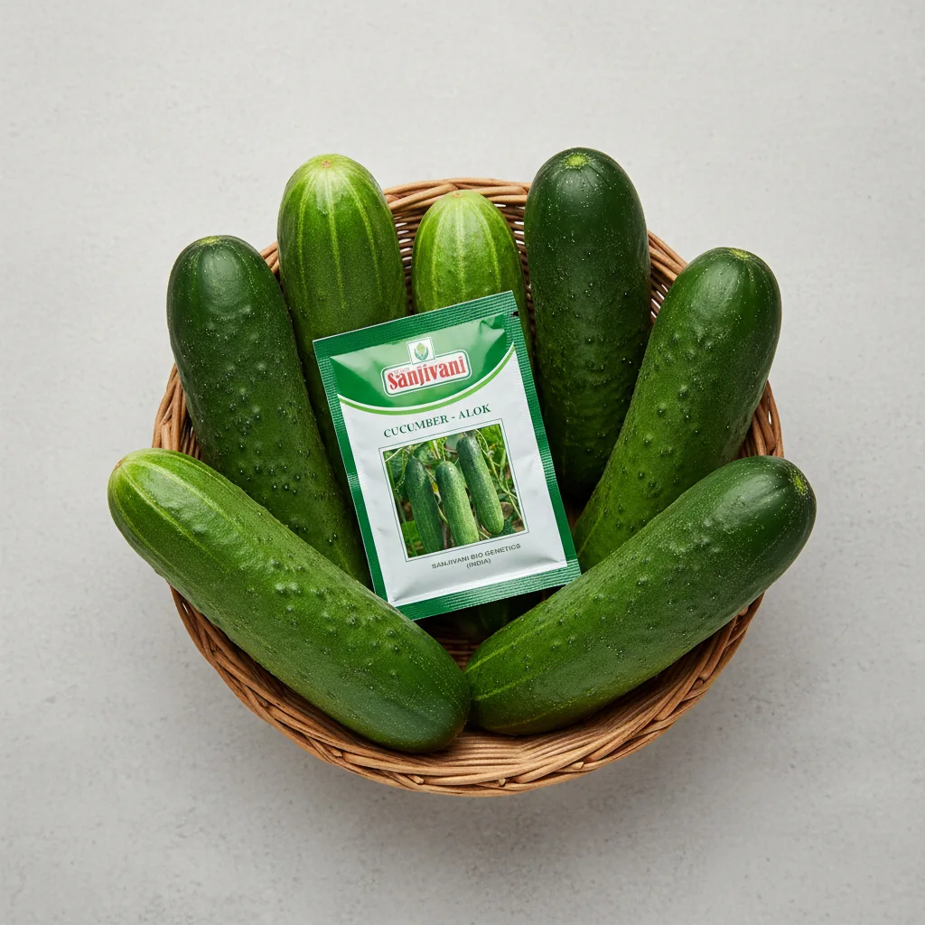 Cucumber Alok (Kheera) Seeds KGP product view