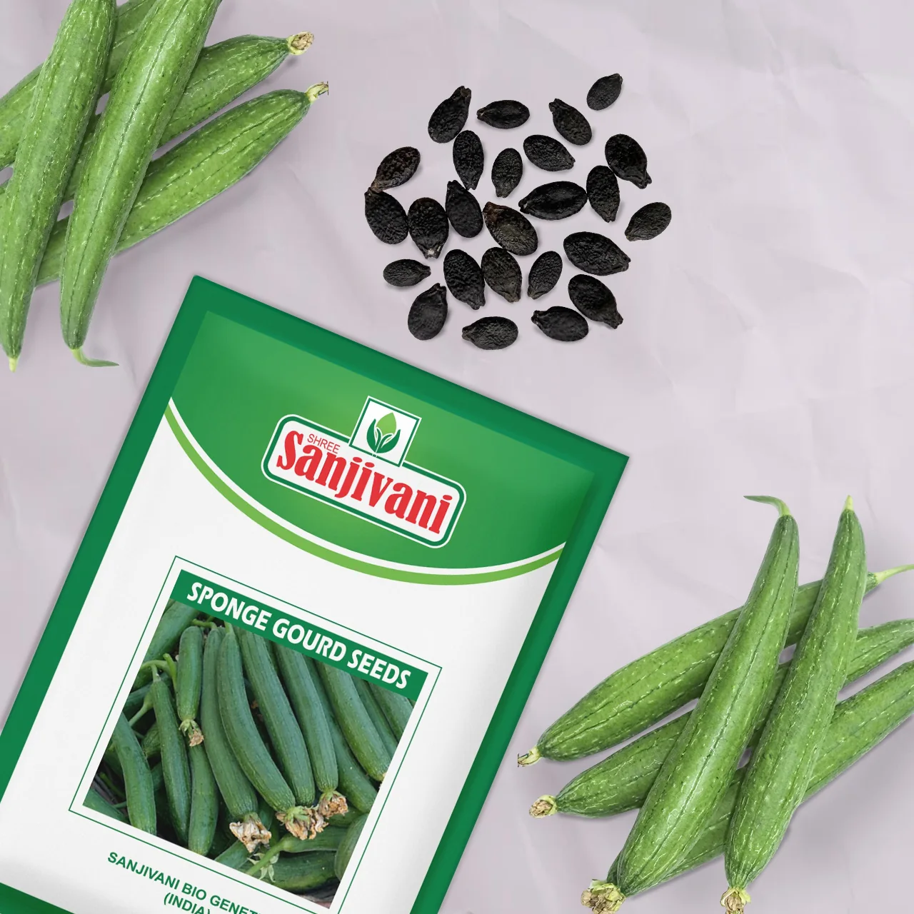 Sponge Gourd (Gilki) KGP Seeds product view