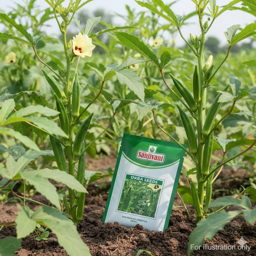 Bhindi (Okra) Seeds KGP product view
