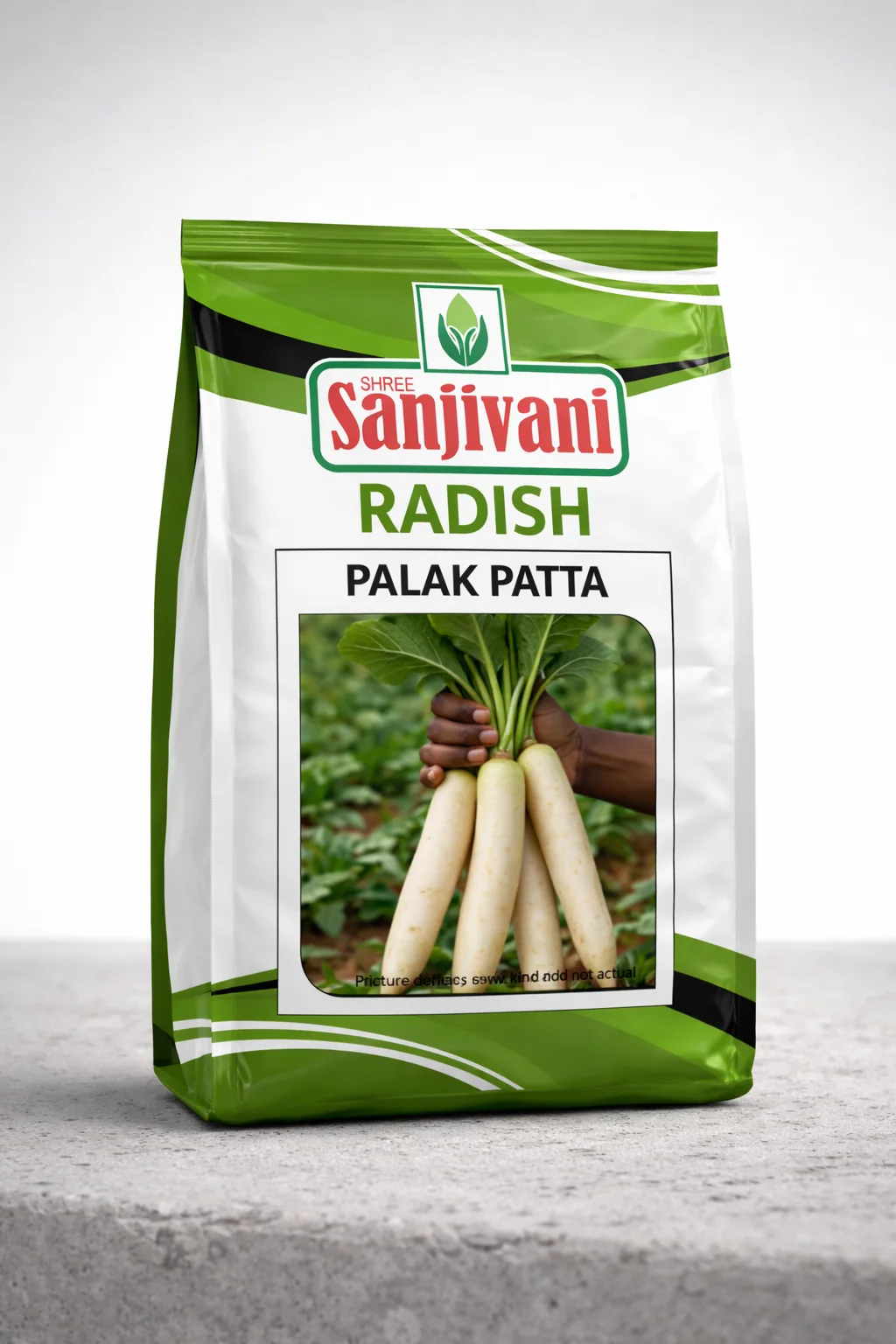 Palak Patta Radish Seeds – 250gm Pack