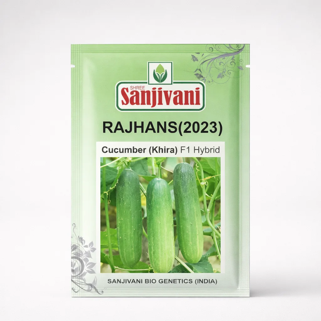 Rajhans 2023 Hybrid Cucumber Seeds – 10gm Pack