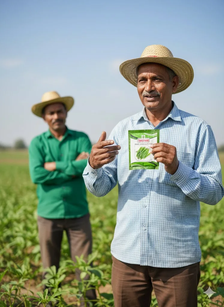 Sanjivani OP Samrat Selection Bhindi (Okra) product view