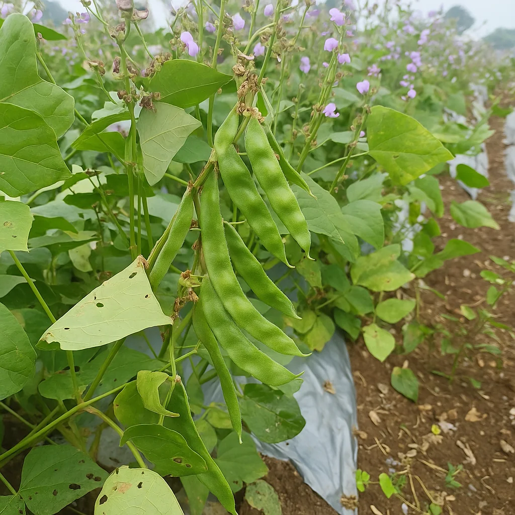 SAN-2727 Bush Type Dolichos Bean Seeds – 250gm Pack product view