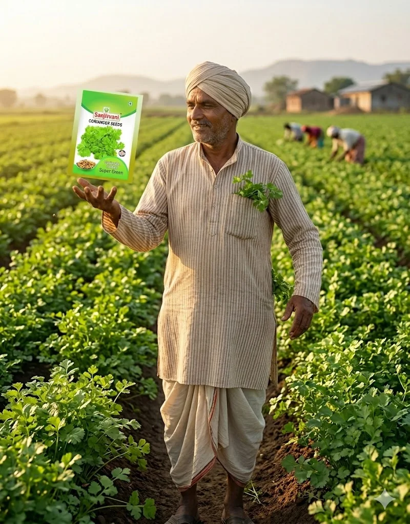 Sanjivani OP SUPER GREEN Dhaniya product view