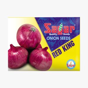 Sagar Red King Onion Seeds – 500g pack of premium red onion seeds for farming